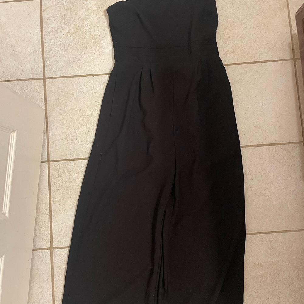 Chic one strap Black jumpsuit